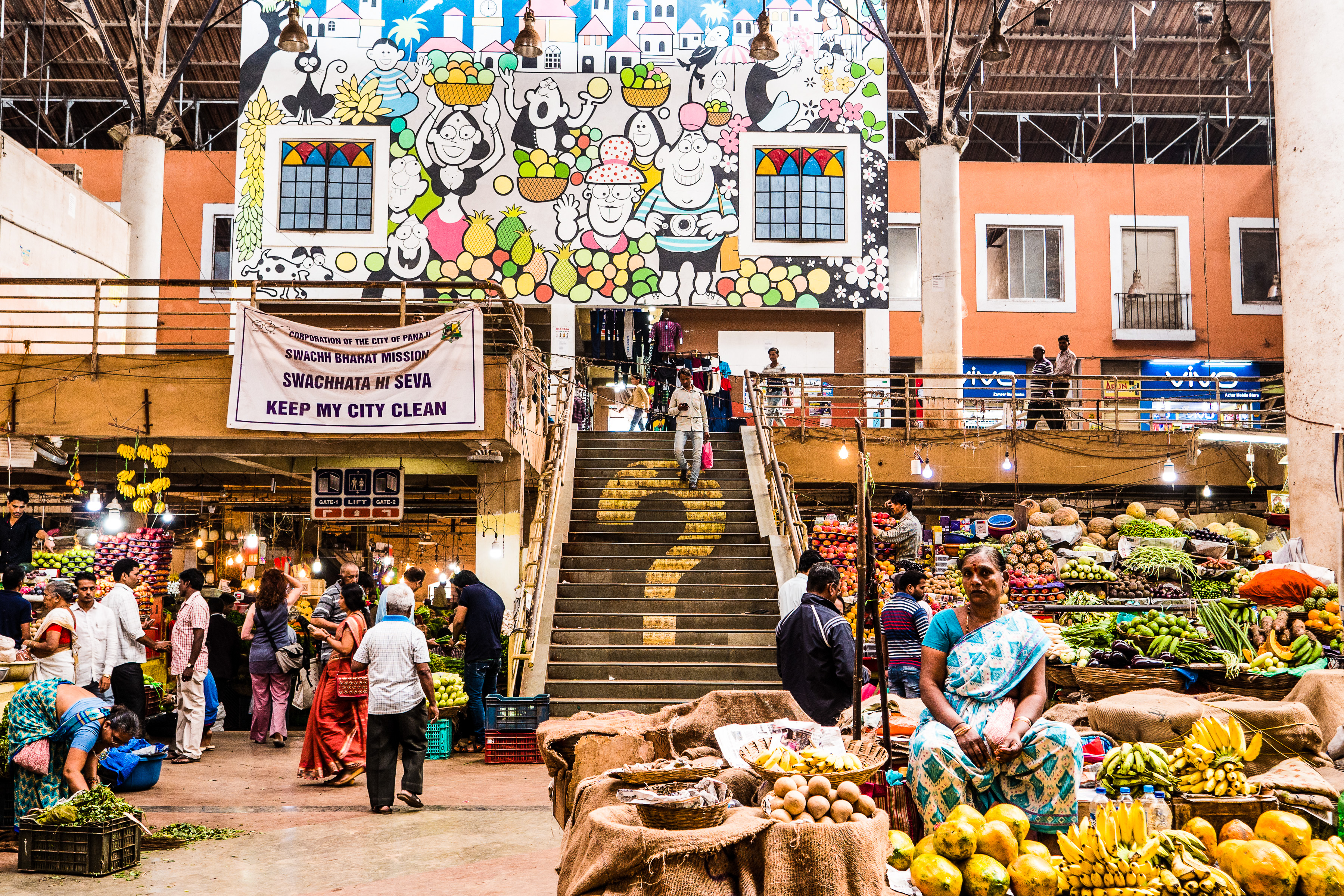 Municipal Markt, Panji
